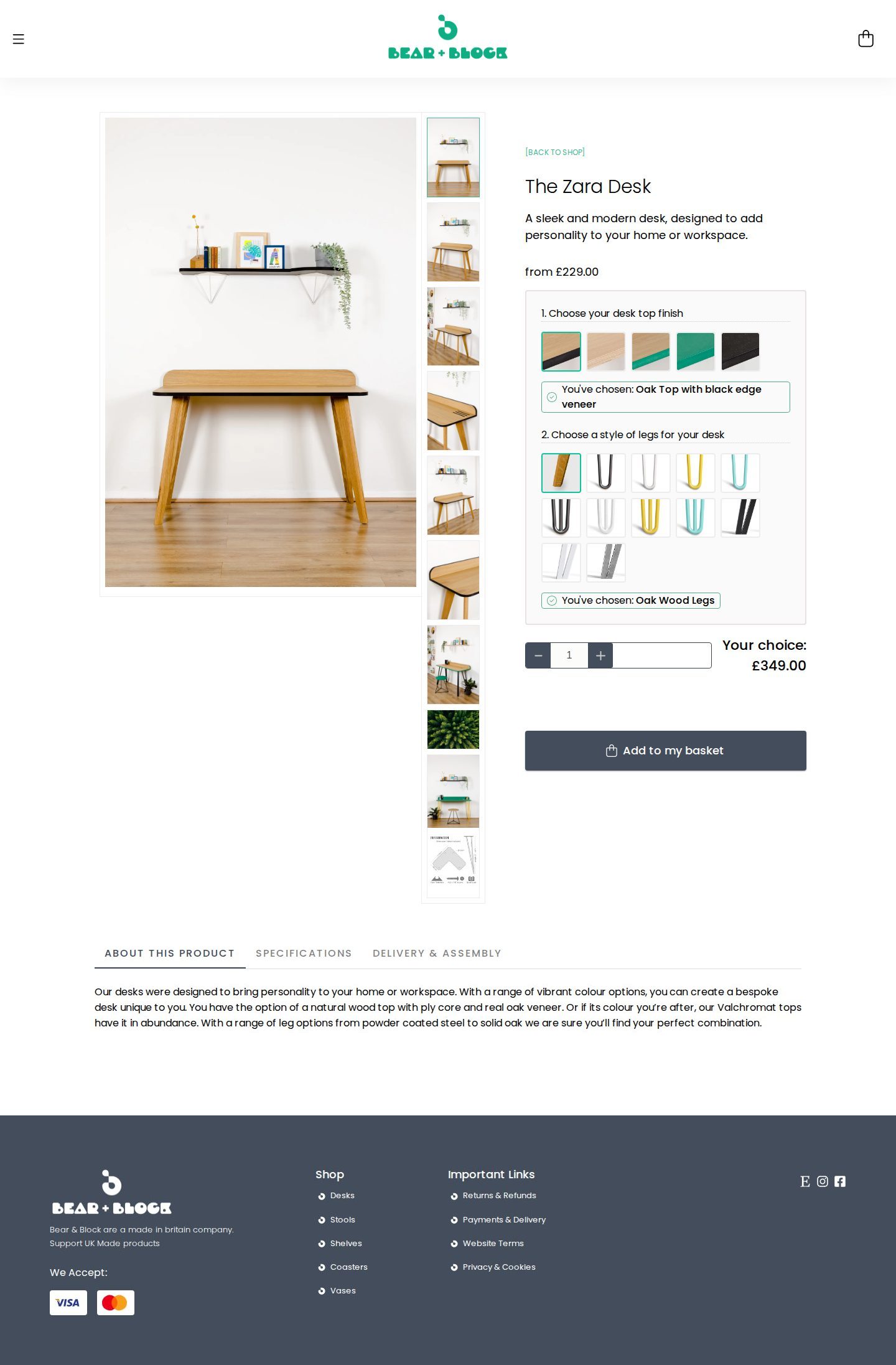 The Zara Desk